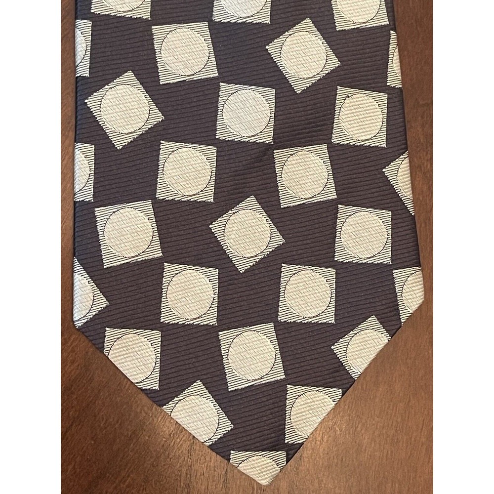 Status Quo 100% Silk Men’s Neck Tie Made In Usa